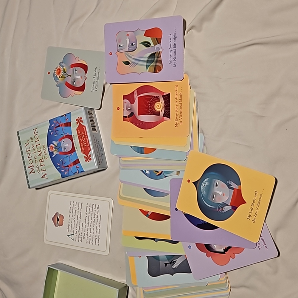 Money and the Law of Attraction cards